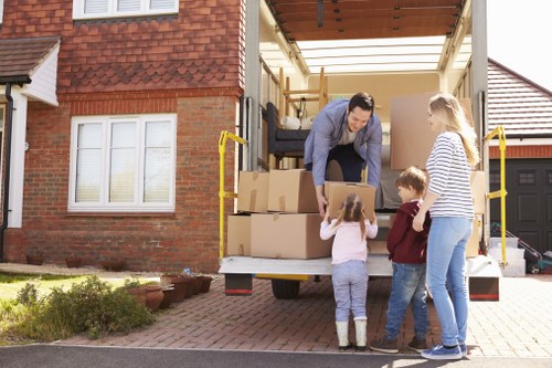 Careful packing and furniture protection for a Belgravia home move