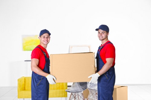 Local moving team handling office relocation in Belgravia streets