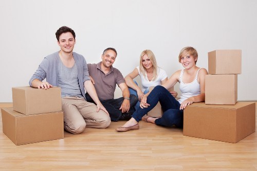 Local removal van for residential and office moves in Belgravia